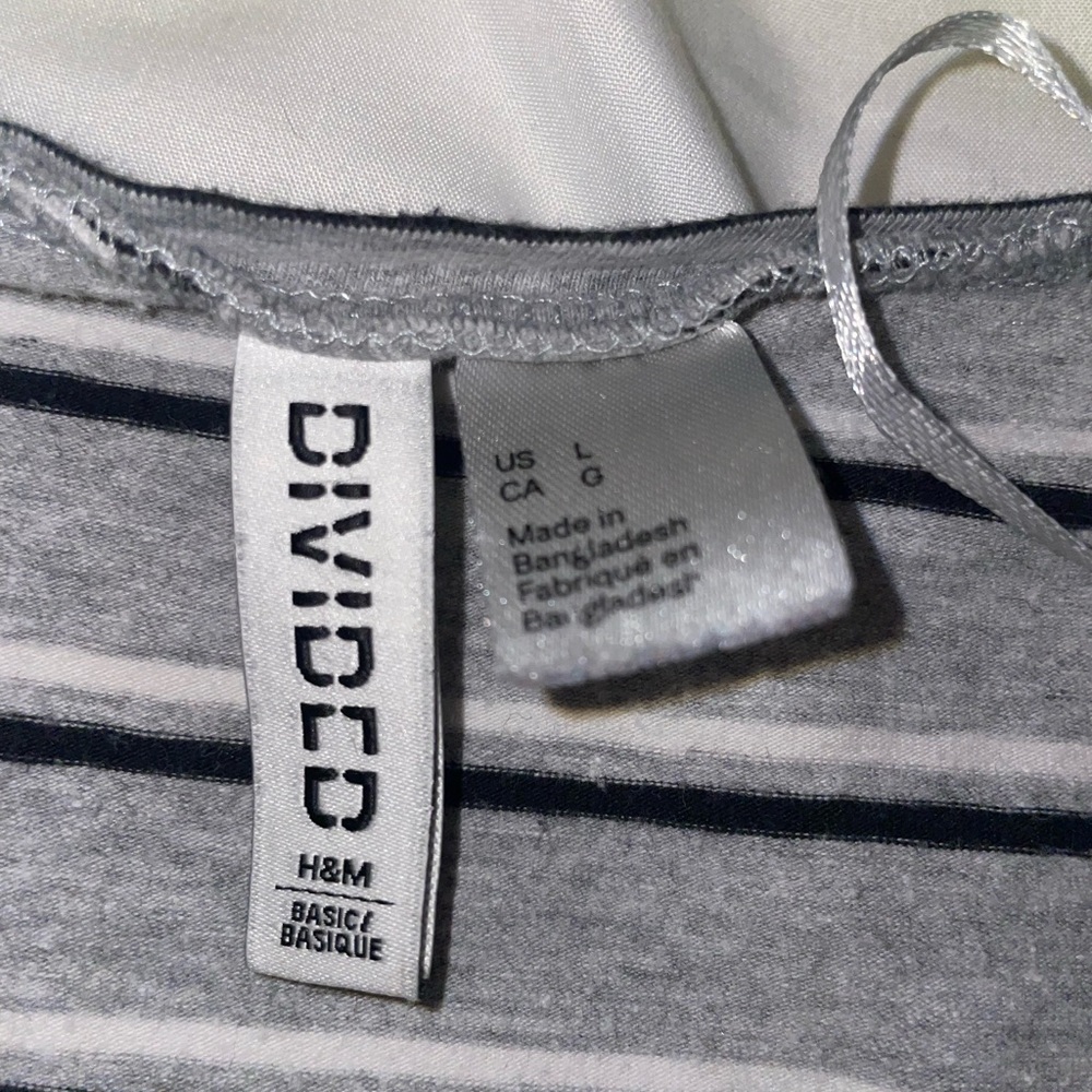 Striped Basic Tee - Picture 2 of 3